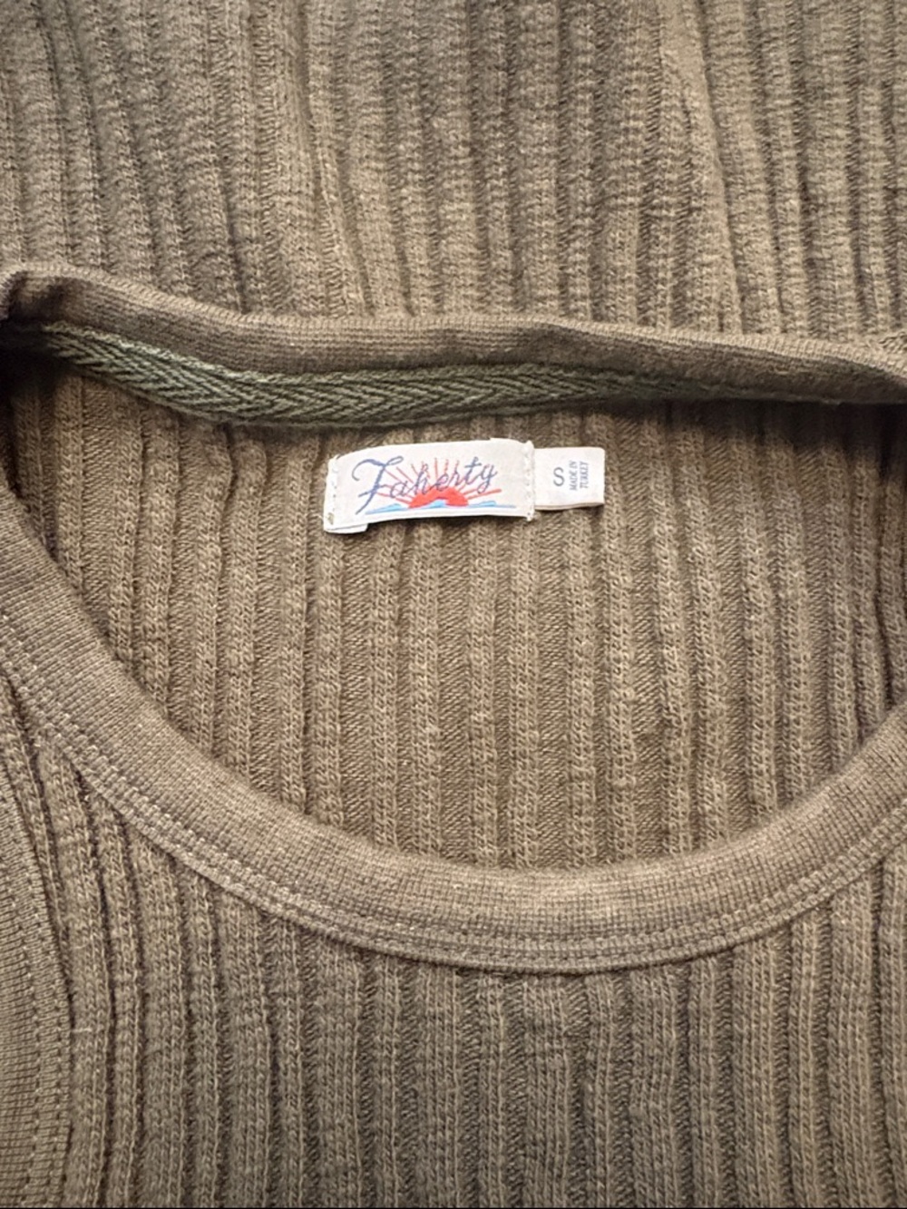 Faherty Cambria Ribbed Tank Top - Picture 5 of 8